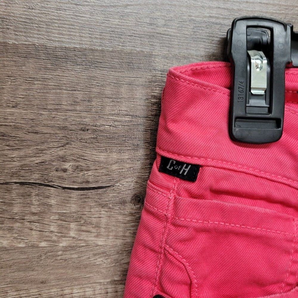 Citizens of Humanity Thompson Medium Rise‎ Skinny Jeans Shocking Pink Womens 26 - Picture 5 of 16